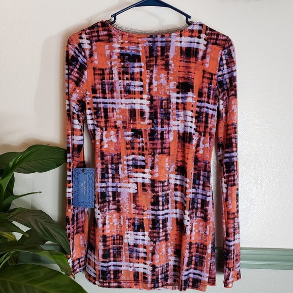 SIMPLY VERA VERA WANG Career Cross Blouse - Picture 4 of 7